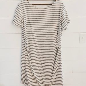 Pink Blush Plus Size Terry Dress